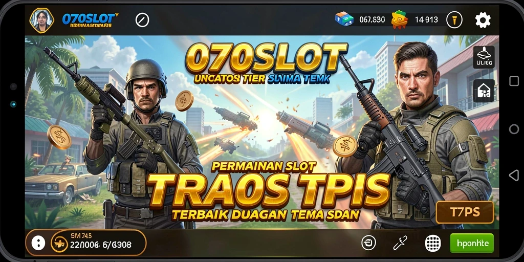 Tampilan gameplay seru dari 070SLOT dengan tema menarik.