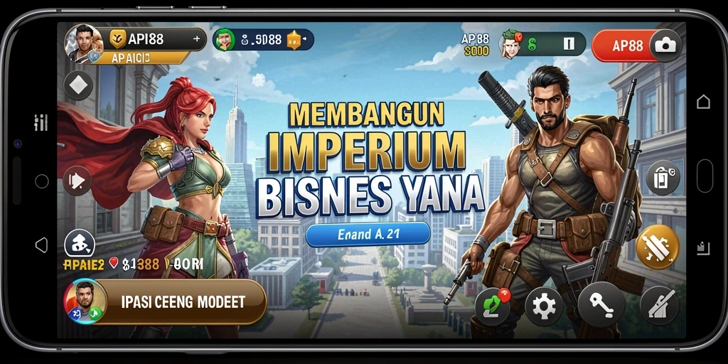 Tampilan gameplay API88 dengan elemen Tycoon yang menarik.