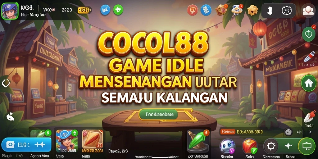 Tampilan gameplay COCOL88 yang menawan saat Anda bermain secara Idle.