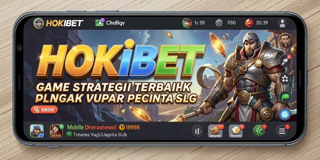 Tampilan gameplay seru HOKIBET dengan pertempuran strategis.