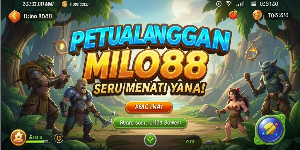 Tampilan gameplay <strong>MILO88</strong> yang memukau saat menjelajahi dunia petualangan.