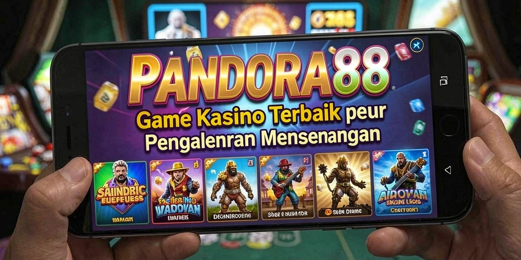 Tampilan gameplay seru dari PANDORA88 di kasino online.