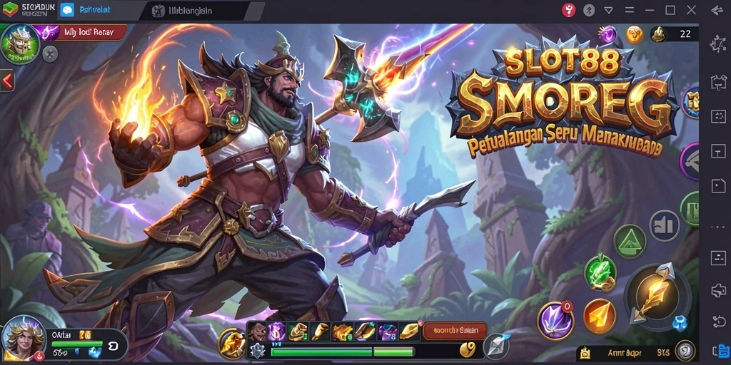 Gameplay menarik di dunia fantasi SLOT88 dengan interaksi pemain.