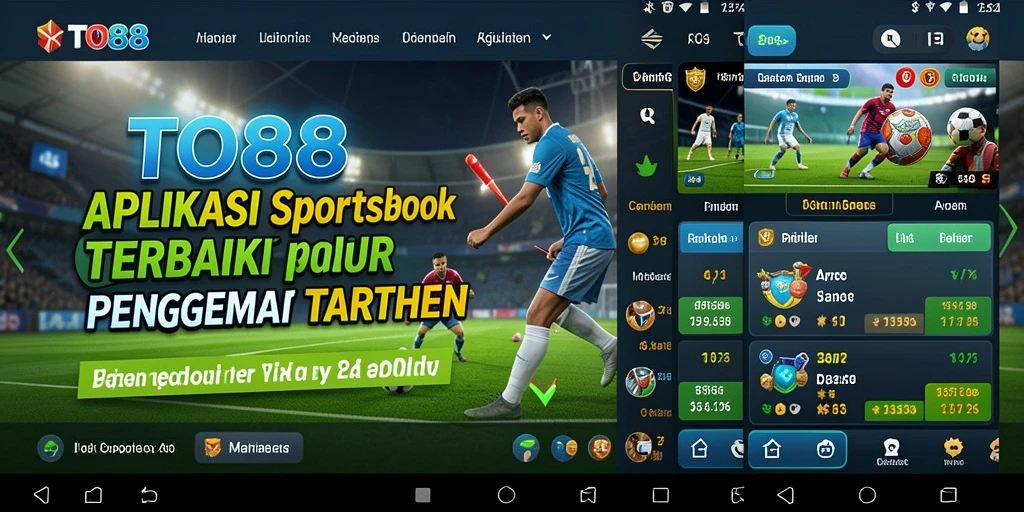 Screenshot gameplay TO88 yang menampilkan fitur sportsbook.