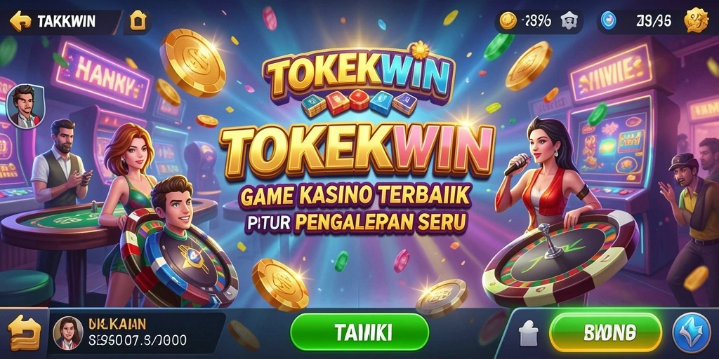 Tampilan gameplay menarik dari TOKEKWIN yang menggugah selera bermain.